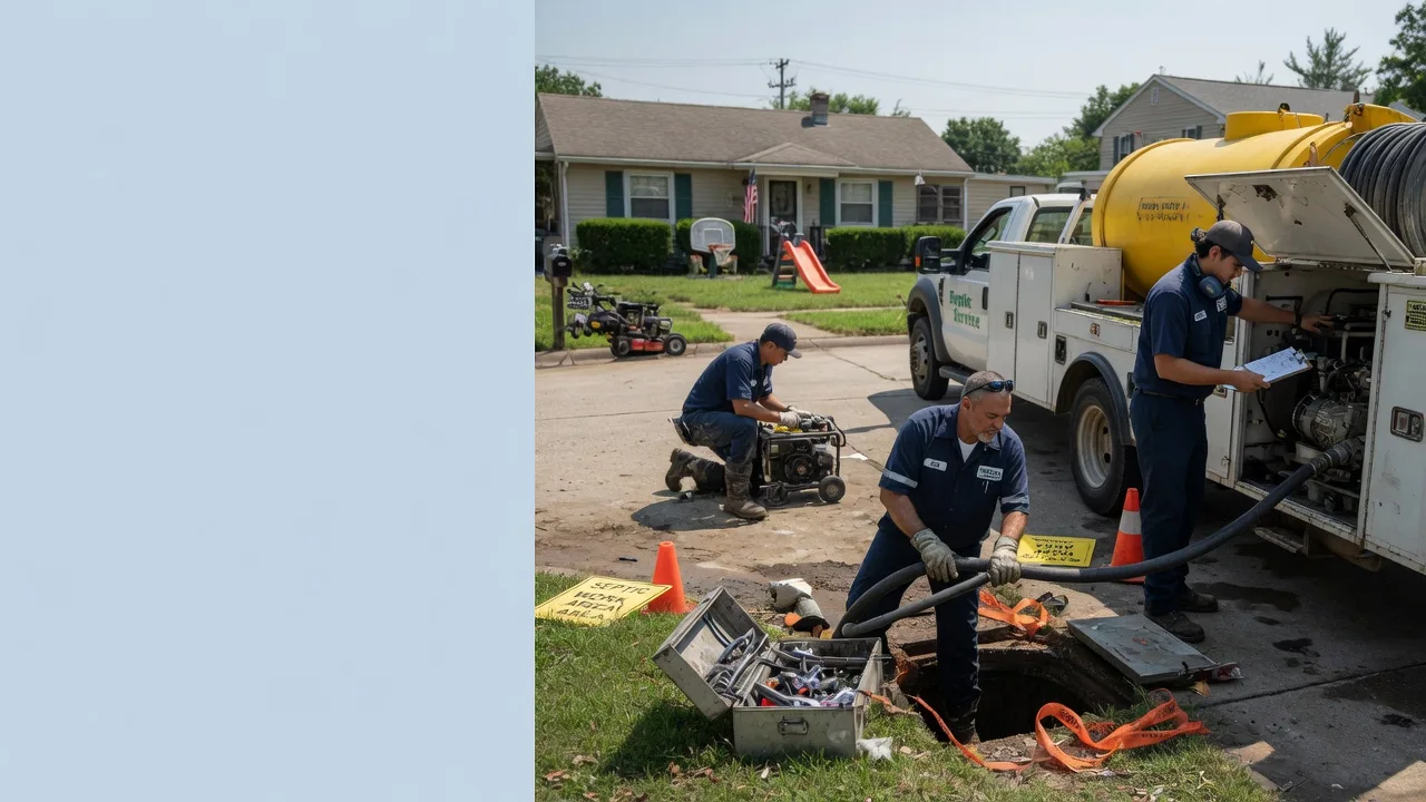 Septic Tank Pumping in Mistletoe, KY near me